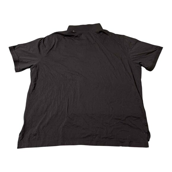 Robert Graham Polo Shirt Mens 3XL Black Embroidered Skull Classic Casual Cotton - Picture 2 of 5